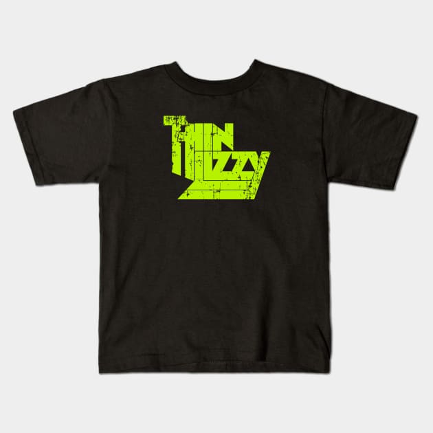 Thin Lizzy Fanart Kids T-Shirt by eon.kaus